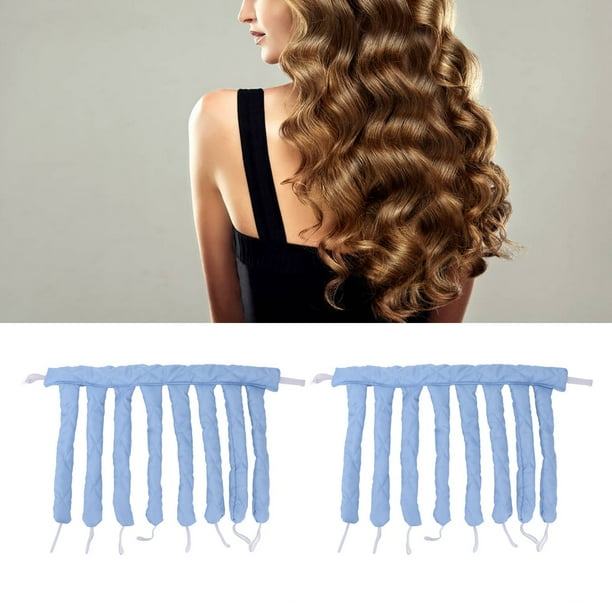 Diadema Rizadora de Pelo Sin Calor Con 8 Varillas Rizadoras, Herramienta de Peinado de Operación simple Adecuada para diferentes Tipos de Cabello