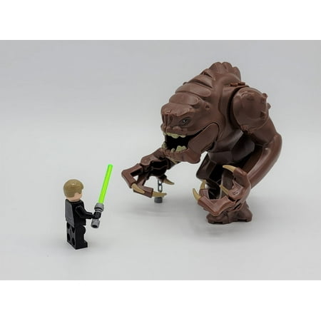 sLTCustoms Star Wars Luke Skywalker vs Rancor Action Figure Set, 3 - 7 (with Adult Supervision), ABS