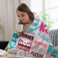 thumbnail image 2 of Nurse Gifts, Nurse Gifts for Women, Gifts for Nurses Female, Gift for Nurse, Gift for Nurses Women, Nurse Blanket 60"x 50", 2 of 6