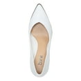 thumbnail image 3 of BAR III Womens White Ball-Chain Hardware Binsa Pointed Toe Stiletto Slip On Pumps Shoes 10 M, 3 of 4