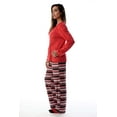 thumbnail image 3 of Just Love Ultra-Soft Womens Pajama Pant Set with Nightgown & Matching Socks  Luxurious Sleepwear (Wintry Mix Fairisle, 3X), 3 of 3
