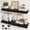 Black, variant on Floating Shelves for Wall, 24Inch Floating Shelves Set of 2, Hanging Shelf with Invisible Brackets, Wood Shelves for Living Room, Bedroom, Kitchen, Oak