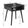 thumbnail image 5 of Convenience Concepts Napa End Table with Shelf, Espresso, 5 of 6