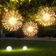 thumbnail image 3 of Dinheiro Paquete de 2 luces colgantes de fuegos artificiales, total 240 LED, 8 modos con control remoto para jardines, 3 of 5