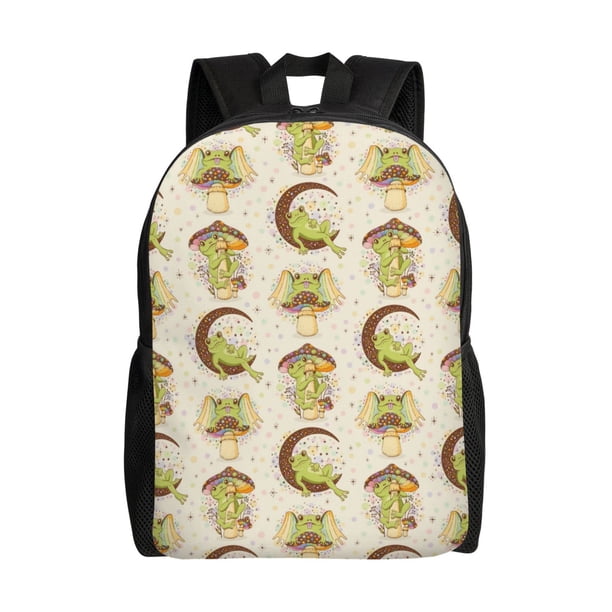 Fotbe Frogs Mochila de Viaje para Laptop, Mochila Ejecutiva Delgada y Resistente 15.6"