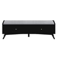 thumbnail image 3 of Flynn Bench in White, 3 of 9