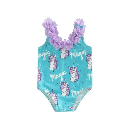 

Bmnmsl Girls One-piece Bikini Sleeveless Animal Print SwimsuitInfant Toddler