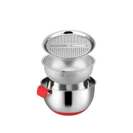 

Multifunctional Stainless Steel Drain Basin Vegetable Cutter Salad Maker Bowl for Kitchen Gadgets