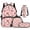 Strawberry Axolotl, variant on KUIFORTI Flower Capybara Fashion Kids Bookbag with Lunch Box Set 4Pcs Pencil Pouch Water Bottle Sleeve for Elementary Primary Middle School Boys Girls Student Gifts