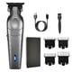 thumbnail image 1 of Recortadora de barba recargable de 1500 mAh para hombres, 3 horas de carga, 180 minutos de uso, kit de aseo 4 en 1 para cara, bigote, cuerpo y orejas, motor silencioso, corte preciso, set de regalo, 1 of 5