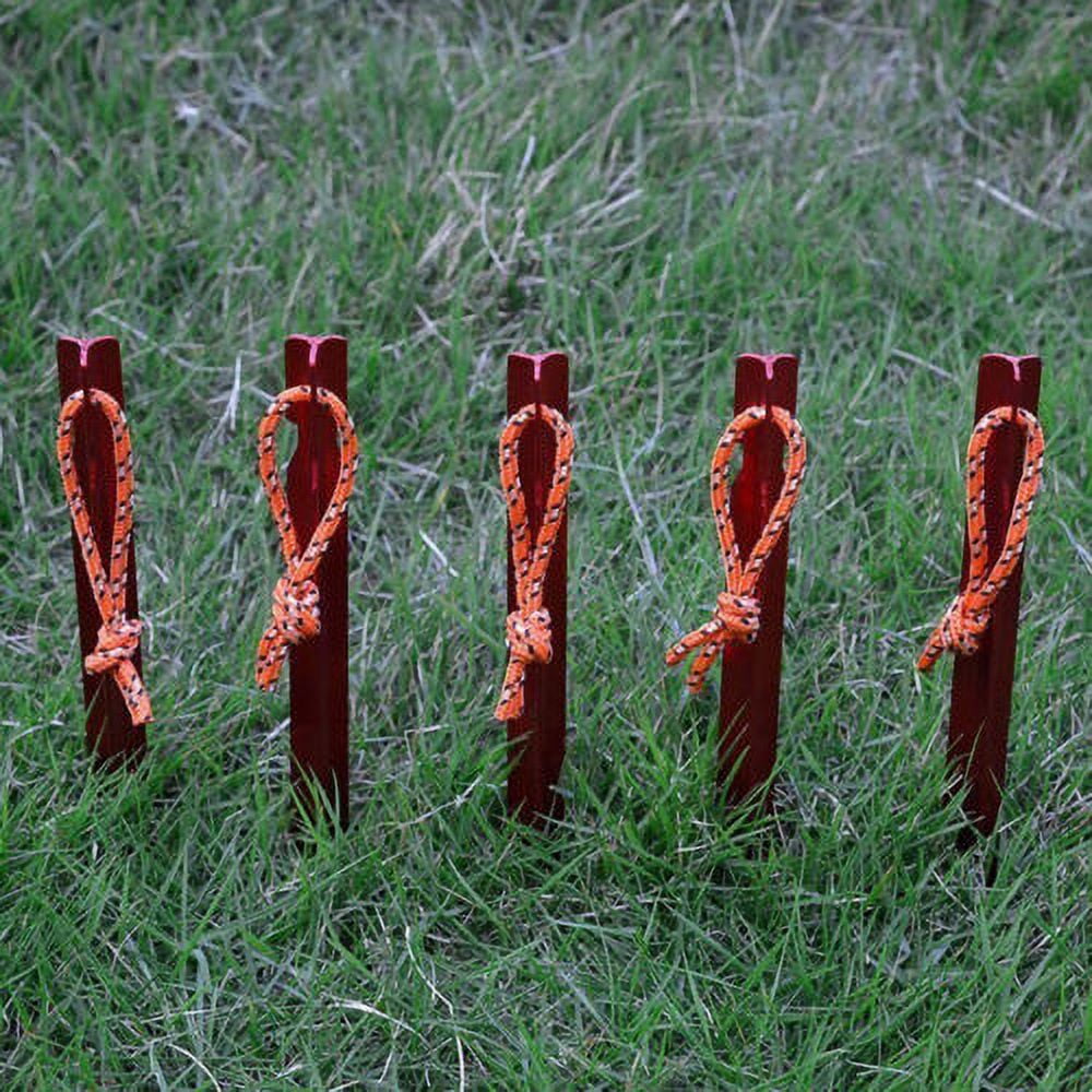 Aluminium Canopy Tent Pegs Garden Outdoor Hiking Nail Stakes Heavy Duty
