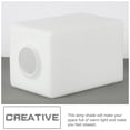 thumbnail image 2 of Shisuyan Glass Light Shade Hanging Light Shade Light Bulb Cover Glass Lamp Shade, 2 of 8