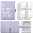 thumbnail image 1 of 100 Sobres Challenge Binder Reto de 100 días para parejas para ahorrar dinero, 1 of 6