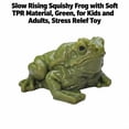 thumbnail image 3 of Slow Rising Squishy Frog with Soft Material, Green, for Kids and Adults, Relaxation Toy, 3 of 3