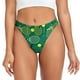 thumbnail image 1 of Balery Tennis Rackets and Balls Tangas de Algodón para Mujer con Estampado – Ropa Interior Sexy, Transpirable, G-string-XX-Large, 1 of 1