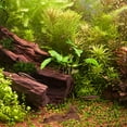 thumbnail image 4 of Shisuyan Aquarium Landscape Ornament Natural Simple 1Pcs 9.8X5.9X2.4In, 4 of 9