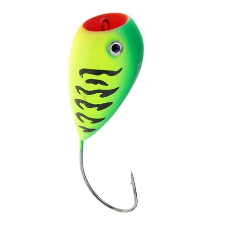 Winter Ice Fishing Lure Hard Baits 11.5g 82mm Popper Lures Topwater Color A
