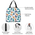 thumbnail image 4 of Disketp Block Dinosaur Bolsa Térmica para Almuerzo para Hombre y Mujer, Ideal para Trabajo, Senderismo y Picnic, 4 of 8