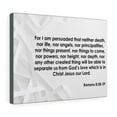 thumbnail image 4 of Scripture Walls Christ Jesus Our Lord Romans 8:38-39 Bible Verse Canvas Christian Wall Art Ready to Hang Unframed, 4 of 9