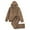 Light Brown, variant on Casual Pants Set for Autumn and Winter Jogging Suit Sportswear Sets Men Running Sets Autumn and Winter Clothing Suits
