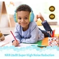 thumbnail image 3 of Noise Cancelling Headphones for Kids, SNR 28dB Kids Ear Protection Earmuffs for Autism, Toddler, Adjustable Ear Muffs for Noise Reduction Kids for Monster Truck, Concerts, Air Shows, Fireworks, 3 of 10