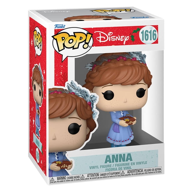 Figura Coleccionable Funko Pop Disney Princesas Holiday Anna 1 Pieza