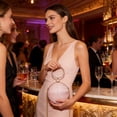 thumbnail image 6 of Yooshoverk Chain Women'S Round Rhinestone Evening Bag – Spherical Shoulder & Crossbody Handbag Pink Free Size, 6 of 6