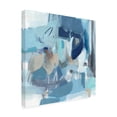thumbnail image 2 of Trademark Fine Art 'Blue Monday Brush' Canvas Art by Christina Long, 2 of 4