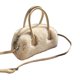 thumbnail image 4 of Bolso de peluche multifuncional y elegante, ideal para cumpleaños y compras. color albaricoque, 4 of 9