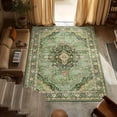 thumbnail image 2 of TECHVIDA 5x7 Area Rugs for Living Room Rugs, Modern Abstract Machine Washable Vintage Rugs,Non Slip Carpet,Modern Carpet for Bedroom Dining Room Farmhouse Home, 2 of 10