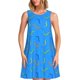 thumbnail image 1 of Balery Colorful Snake Vestidos de verano para mujer con estampado: vestido holgado sin mangas, vestido playero informal y cómodo para días calurosos., 1 of 7