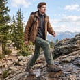 thumbnail image 5 of Gexuosn All-Terrain Hiking Shoes for Men Lightweight Breathable Anti Slip Outdoor Trekking Trails Shoes,Gray, 5 of 6