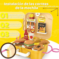 thumbnail image 4 of Juguetes Niños Cocina De Juguete Comida De Juguete Xtellar Amarillo, 4 of 4