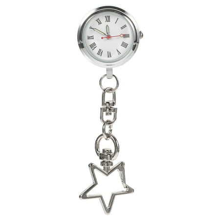 

Bestonzon Practical Nurse Pocket Watch Practical Brooch Watch Alloy Hanging Pocket Watch