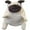 Beige, variant on LYINGF Hilarious Stuffed Animal - 6" Funny Ugly Cute Puppy Dog Plush Toy, Weirdo Stuffed Animal Plushies for Kids Boys Adults Valentines Birthdays Gift