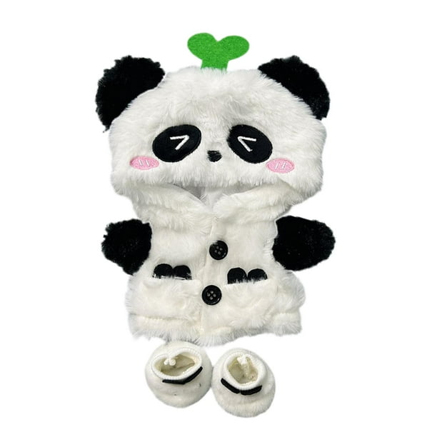 Figura de peluche, mono, atuendo, disfraces, imaginación, práctica, educativa panda