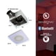 thumbnail image 3 of Ventilador de escape Broan-nuTone SPK110RGBL ChromaComfort White, 3 of 7