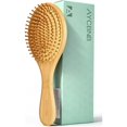 thumbnail image 1 of wonima44 Bamboo Hair Brush for Hair Growth, Detangler Hairbrush with Natural Bamboo Bristles, Wooden Paddle Brush for Scalp Massage, All Hair Types, for Women, Men, and Kids, 1 of 1