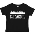 thumbnail image 3 of Inktastic Chicago Illinois Skyline IL Cities Boys or Girls Toddler T-Shirt, 3 of 5