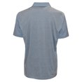 thumbnail image 2 of JDX Golf Men's X5 Striped Polo Shirt, 2X-Large Melange Gray, 2 of 3