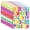 Colored, variant on 1000 Pcs Waterproof 2" Vinyl Alphabet & Number Stickers - Self-Adhesive for Mailboxes, Windows, Doors, Signs, Vehicles & More, Black