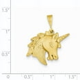 thumbnail image 2 of Beautiful 14k Unicorn Head Charm, 2 of 2