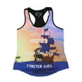 thumbnail image 5 of Disney Women's Peter Pan Hook Pirate Ship Let's Go To Neverland Adult Junior's Racer-Back Tank Top, 5 of 6