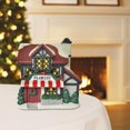thumbnail image 2 of Christmas Village Mini Multi-color Porcelain House - Florist, 3.5 in, by Holiday Time, 2 of 6