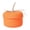 B, variant on Halloween Pumpkin - Pumpkin Candy Bucket | Empty Rope Woven Baskets | Woven Rope Candy Basket | Pumpkin Basket With Lid | Halloween Trick Or Treat Bucket | Chic Pumpkin Container For Kids, Baby