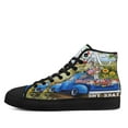 thumbnail image 3 of Jesus Take The Wheel American flag Truck Farm Garden High Top Canvas Shoes Sneakers Black Size 4.5, 3 of 7