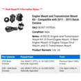 thumbnail image 2 of Engine Mount and Transmission Mount Kit - Compatible with 2011 - 2015 Buick Enclave 2012 2013 2014, 2 of 2