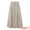 Beige, variant on DARING DIVA Women's A Line Elastic High Waist Maxi Skirts with Pockets XL Dusty Blue