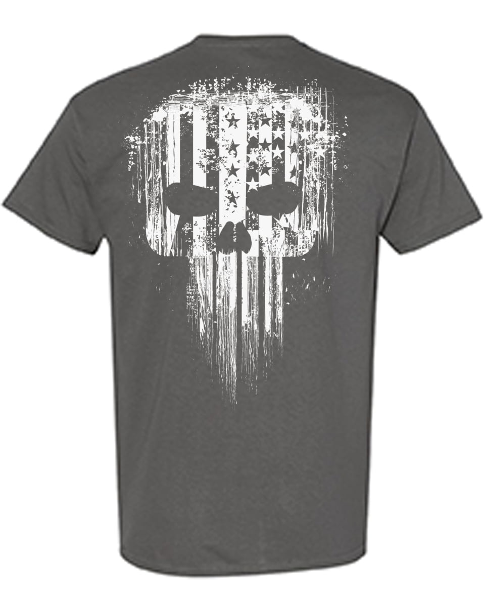 American Flag Shirts Skeleton Shirts 