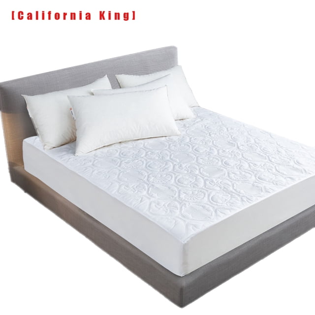 Moyic Colchón impermeable Cojín de cama de algodón transpirable Cubierta protectora de estera Juegos de cama 72x84+18 pulgadas Moyic HA001320-05B